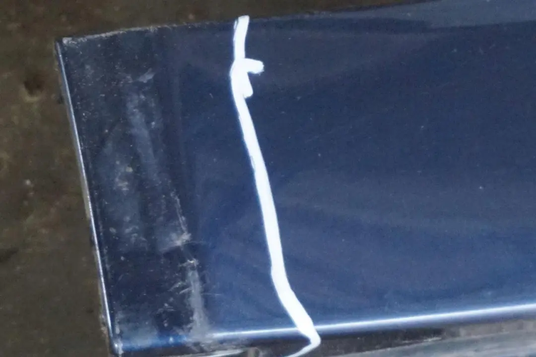 BMW 5 E60 E61 LCI Door Sill Cover Side Skirt Left N/S Tiefseeblau Blue - A76 - SKU 0422464-DSB - Part number 0422464