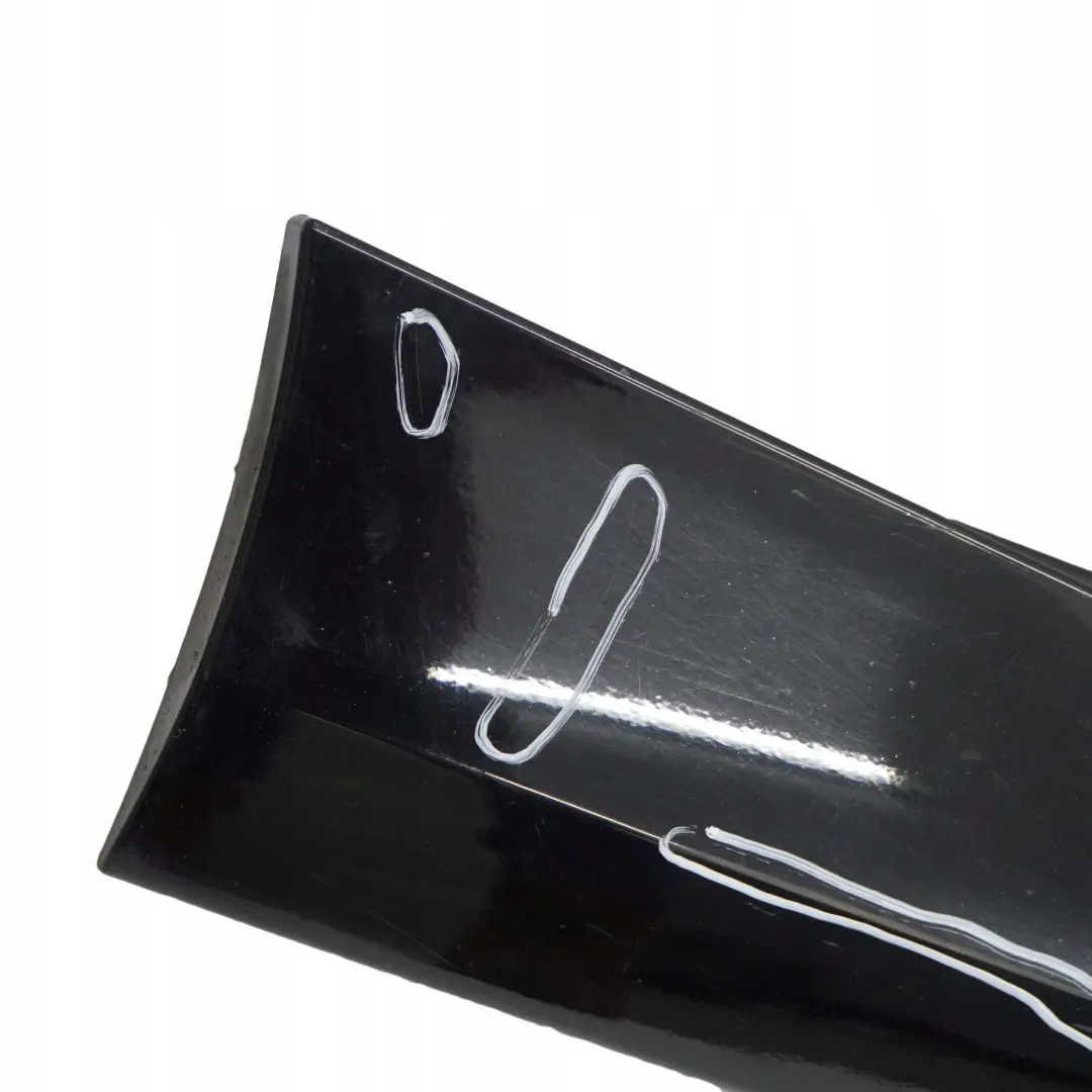 BMW 1 E87 LCI Sill Strip Side Skirt Right O/S Schwarz 2 Black - 668 - SKU 0036144-SCH1 - Part number 0036144