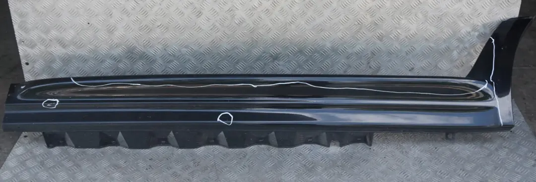 Front Left N/S Door Sill Skirt Board Trim Panel Black Sapphire to BMW X3 Series E83 with Part number 3401809 BMW X3 Series E83 Front Left N/S Door Sill Skirt Board Trim Panel Black Sapphire - SKU 3401809-BS - Part number 3401809