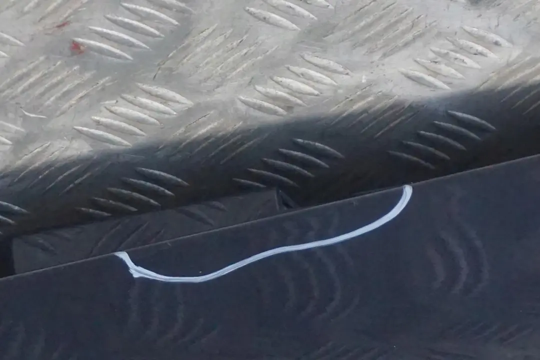 BMW E87 LCI Sill Strip Side Skirt Left Tiefseeblau Deep Sea Blue A76 - SKU 0036145-DSB2 - Número de pieza 0036145