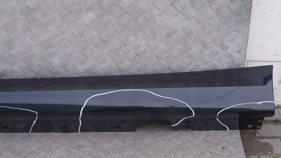 BMW 3 E90 E91 M Sport Schwellerleiste Blende Schweller links Carbonschwarz - 416 - SKU 0033441-CAR1 - Teilenummer 0033441