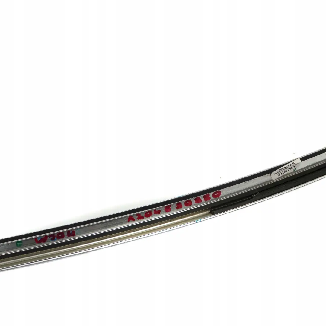Mercedes Benz C-Class W204 Right O/S Roof Side Moulding Trim Strip Chrome - SKU A2046900880 - Part number A2046900880