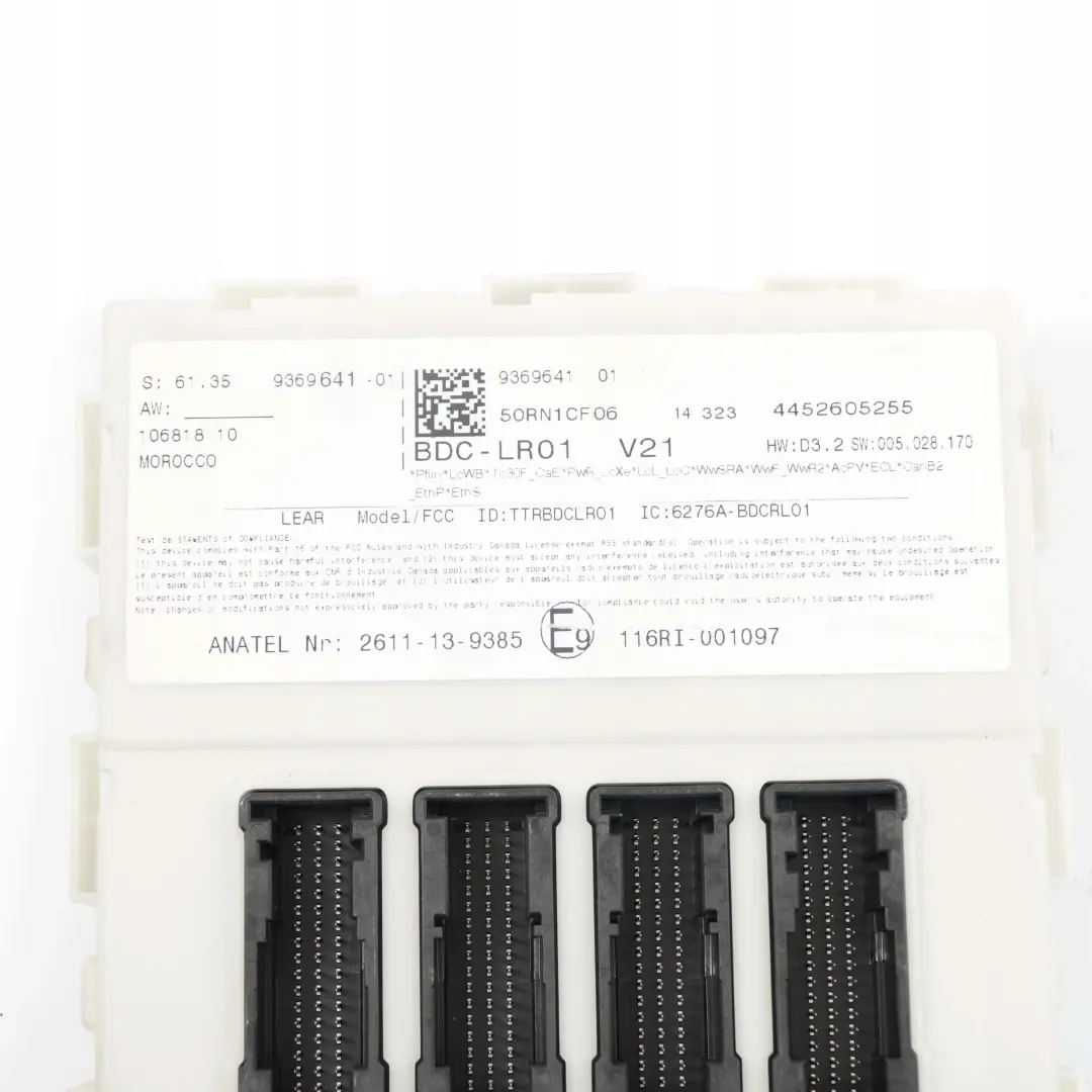 Mini Cooper D F55 F56 B37 Diesel Engine ECU Kit DDE BDC LR01 Key Manual - SKU 8586766-1 - Part number 8586766
