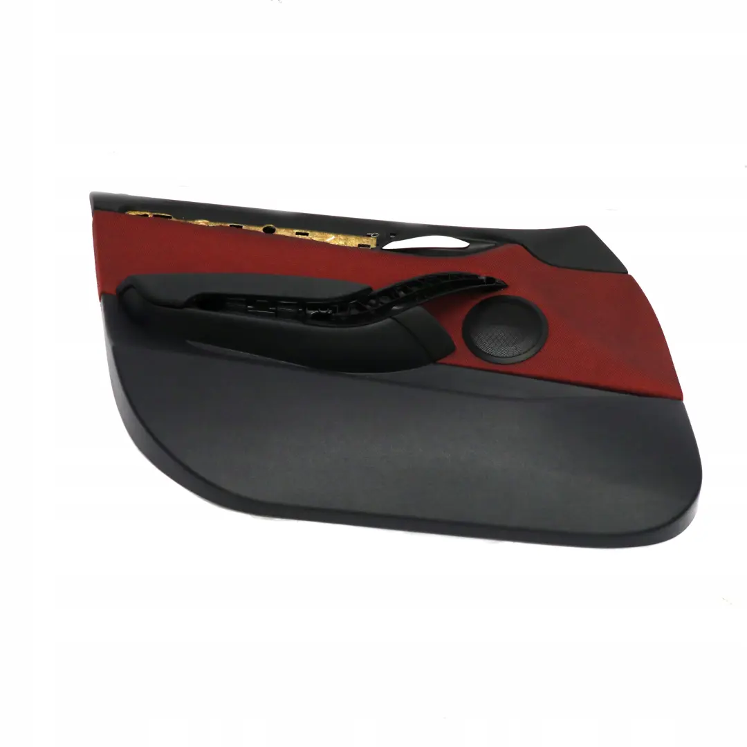 BMW X1 E84 Front Door Card Lining Trim Left N/S Fabric Cloth Vermilion Red - SKU 7320191 - Part number 7320191