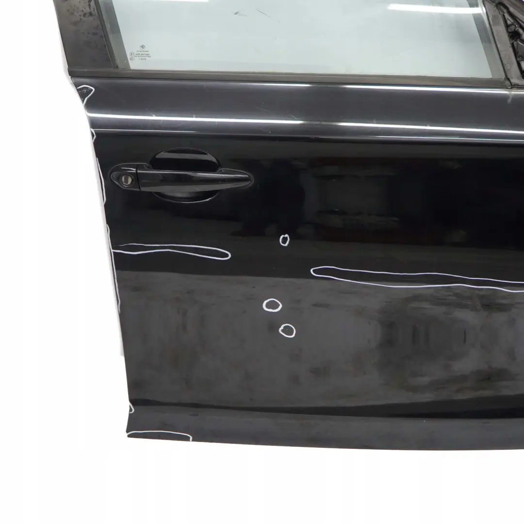 BMW 1 Series E87 3 Door Front Right O/S Schwarz 2 Black - 668 - SKU 7191012-SCH3 - Part number 7191012