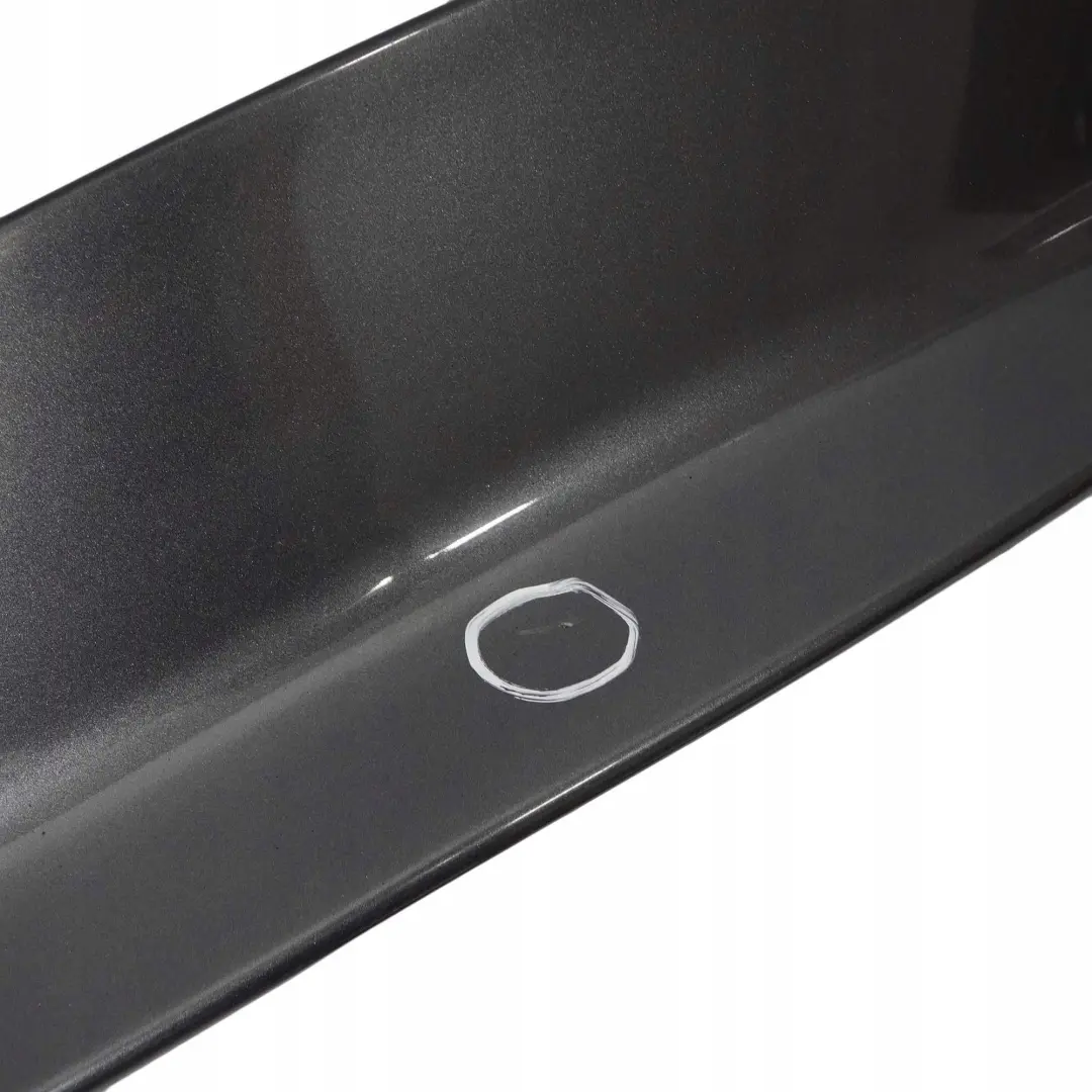 BMW E87 Choc-Receveur Arriere Revetement de Bas Sparkling Graphit - A22 - SKU 0032631-SG - Numéro de pièce 0032631