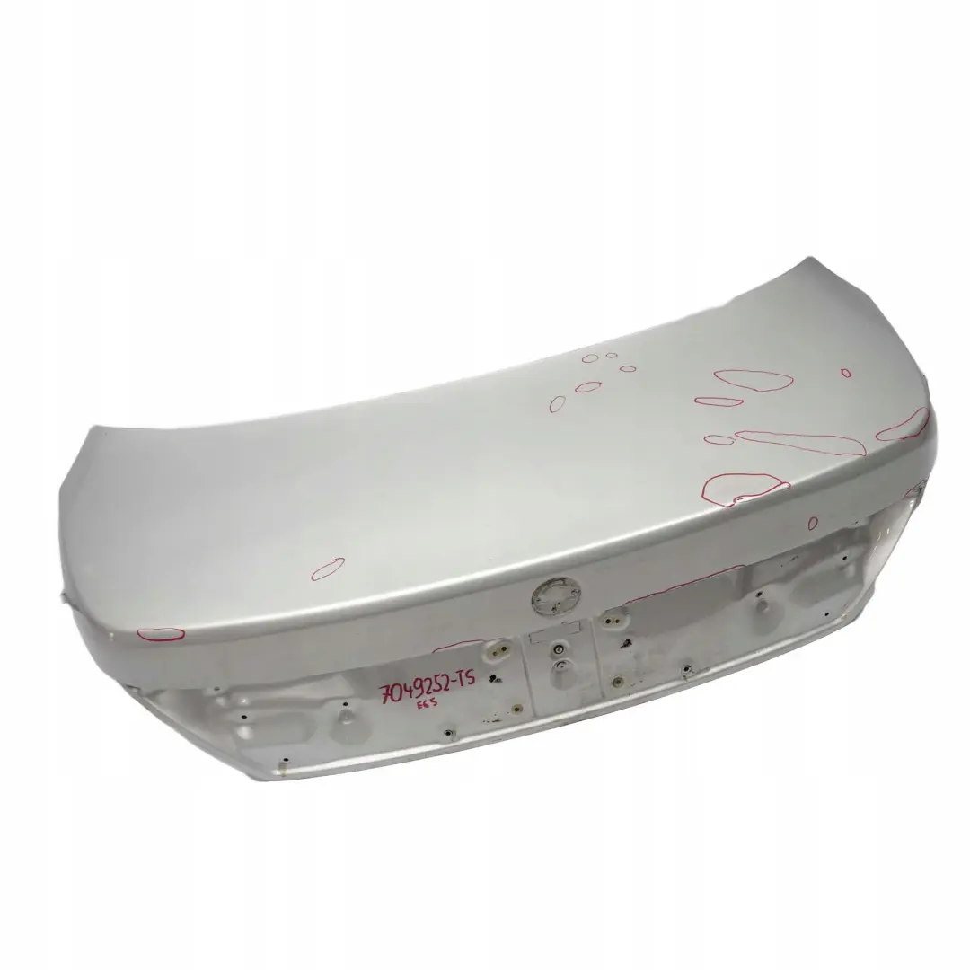 BMW 7 E65 E66 E67 Trunk Lid Boot Tailgate Titansilber Silver Metallic - 354 - SKU 7049252-TS - Part number 7049252