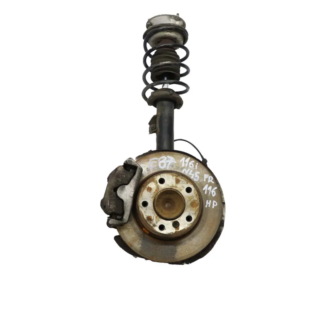 BMW 1 er E87 116i N45 Vorne Rechts Stoßdämpfer Federbein Radlager Bremsscheibe - SKU 6768916-2 - Teilenummer 6768916