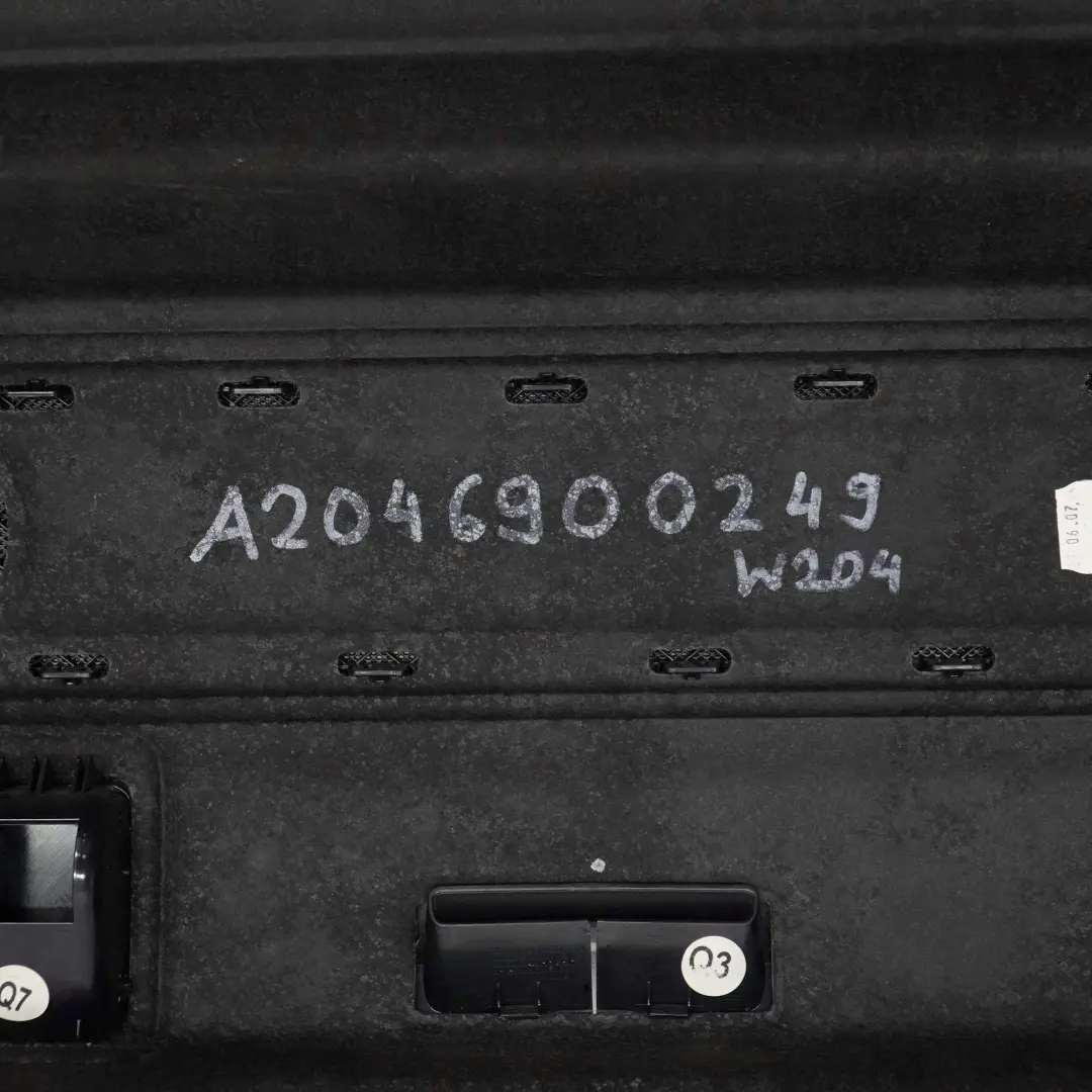  Mercedes-Benz C W204 Saloon Parcel Shelf Loudspeaker Cover Panel Trim Anthrazit - SKU A2046900249 - Part number A2046900249