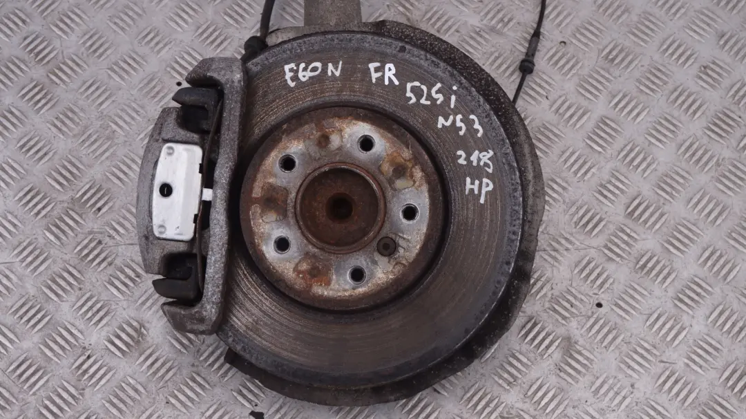 BMW 5 er E60 LCI 520d N47 Stoßdämpfer Federbein vorn rechts Schwenklager - SKU 6775056 - Teilenummer 31306775056