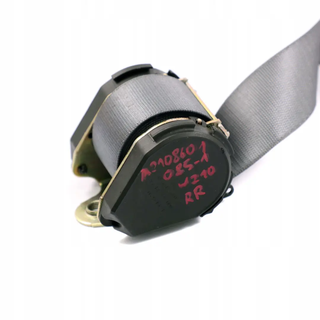  Mercedes-Benz E-Class W210 S210 Rear Right O/S Seat Belt Grey - SKU A2108601085-1 - Part number A2108601085
