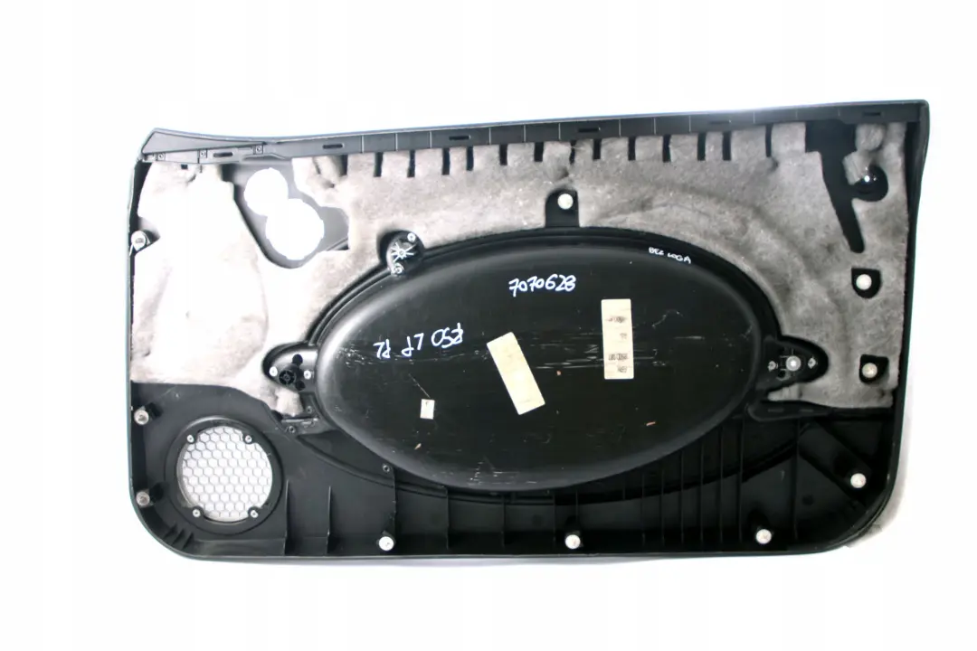 Front Left N/S Door Card Trim Panther Black Alloy Patina to BMW Mini R50 R53 2 with Part number 7070627 BMW Mini R50 R53 2 Front Left N/S Door Card Trim Panther Black Alloy Patina - SKU 7070627-2 - Part number 7070627