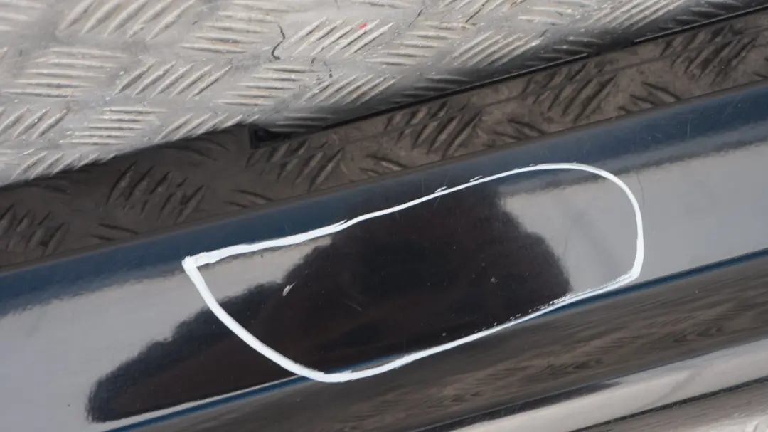 BMW ha E87 Listello portiera Apertura Gonna dx Nero 2 - SKU 0032948-SCH9 - Numero di parte 32948