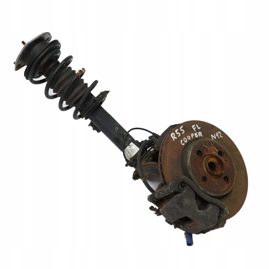 Front Left N/S Spring Strut Leg Brake Suspension to BMW Mini R55 Clubman N12 with Part number 6781903 BMW Mini R55 Clubman N12 Front Left N/S Spring Strut Leg Brake Suspension - SKU 6781903 - Part number 6781903