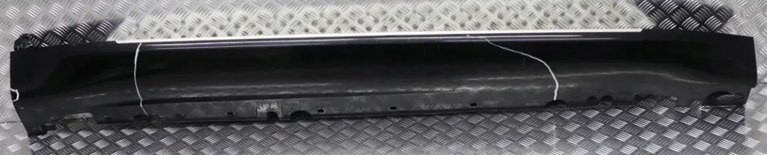 Schwellerleiste Schweller Trittbrett Rechts Black Sapphire - 475 für BMW X5 E70 mit Teilenummer 7163556 BMW X5 E70 Schwellerleiste Schweller Trittbrett Rechts Black Sapphire - 475 - SKU 7163556-BS - Teilenummer 7163556