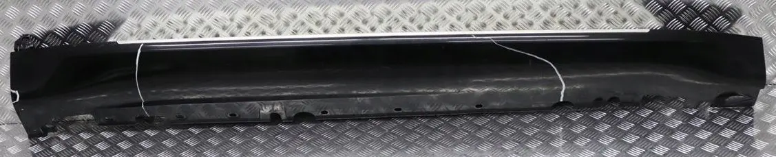BMW X5 E70 Schwellerleiste Schweller Trittbrett Rechts Black Sapphire - 475