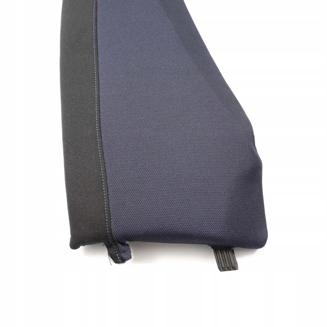 BMW E81 Acabado lateral tela asiento trasero derecho Red Azul Monaco - SKU 9158962 - Número de pieza 9158962