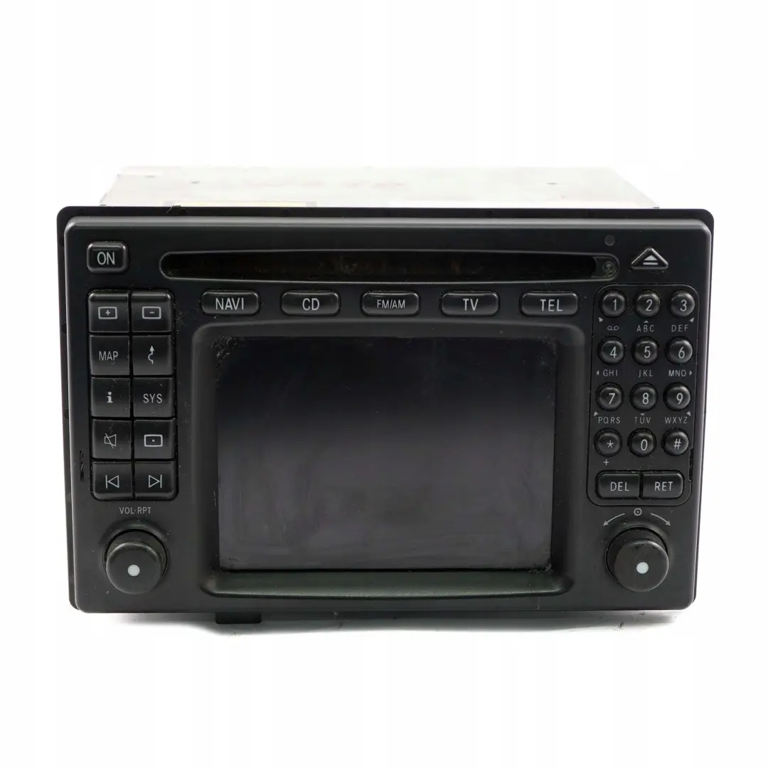 Mercedes-Benz E W210 S210 CD Player Radio Audio Navi SMS Head Unit to with Part number A2108205689 Mercedes-Benz E W210 S210 CD Player Radio Audio Navi SMS Head Unit - SKU A2108205689 - Part number A2108205689