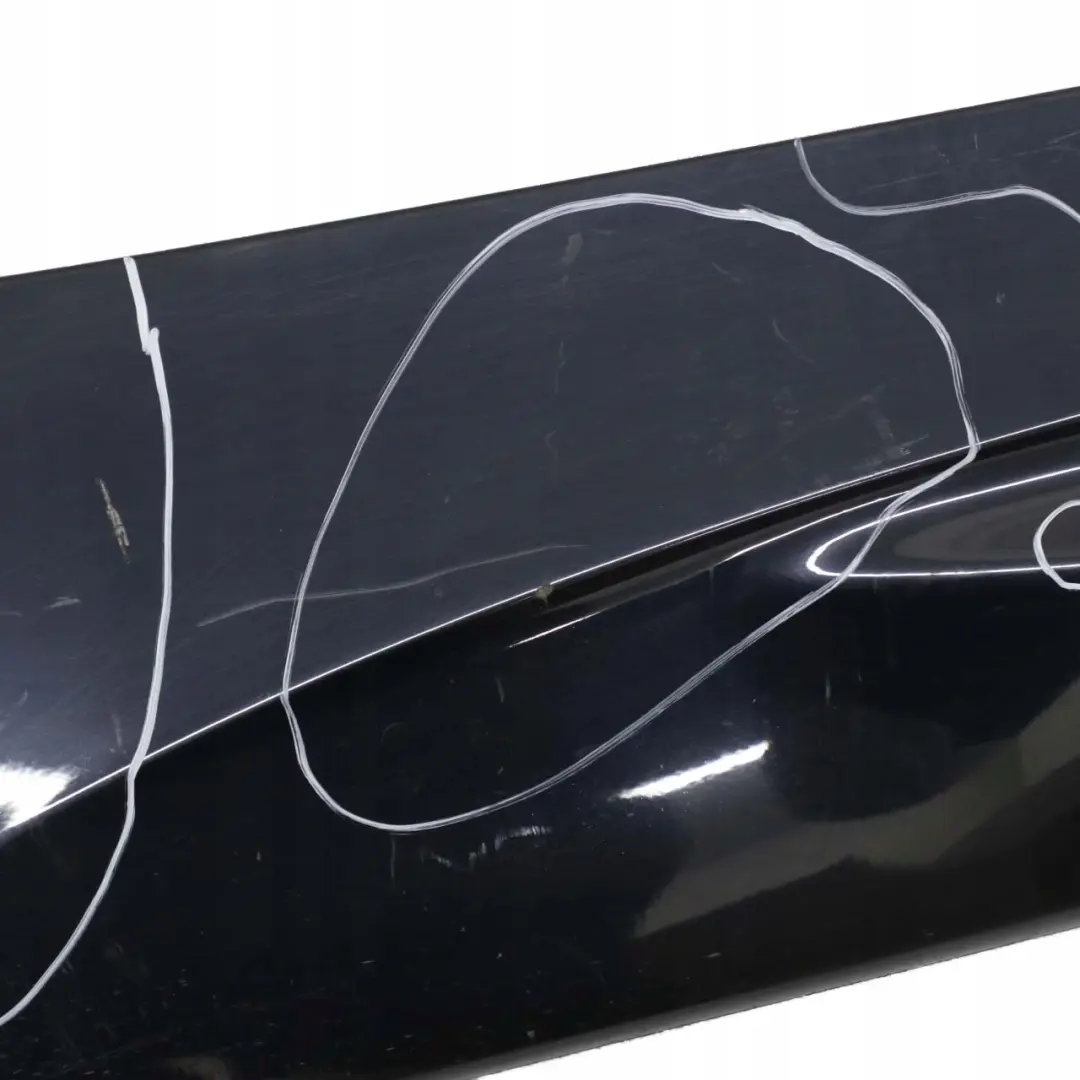 BMW E93 M3 Cabrio Listello Portiera Gonna Destra Nero Jerez - A73 - SKU 0037012-JEREZ - Numero di parte 0037012