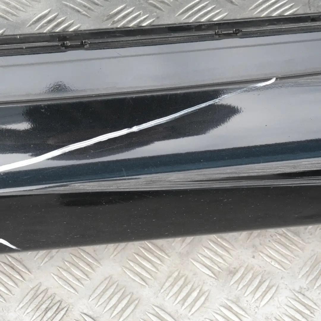 BMW E87N LCI Gonna Laterale Sill Strip Sinistra Nero Zaffiro Metallizzato - 475 - SKU 0036145-BS4 - Numero di parte 51770036145