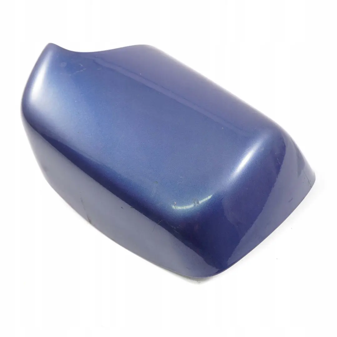 Right O/S Wing Mirror Cover Cap Montegoblau Blue - A51 to BMW X5 Series E53 with Part number 0007740 BMW X5 Series E53 Right O/S Wing Mirror Cover Cap Montegoblau Blue - A51 - SKU 0007740-MTB - Part number 0007740