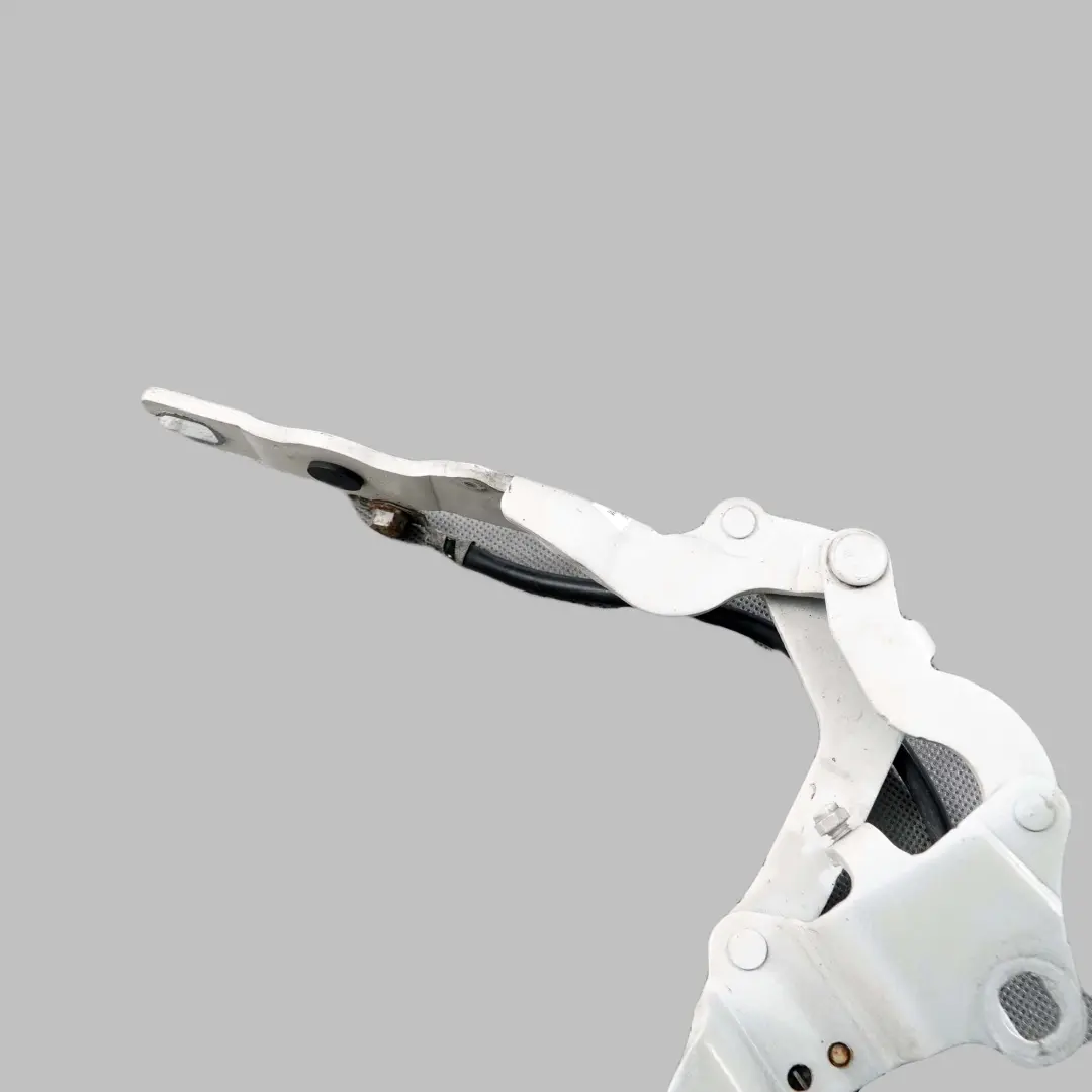 BMW 1 E81 E87 Left N/S Engine Hood Hinge Bonnet Alpinweiss White - 300 - SKU 7191213-AW - Part number 7060559