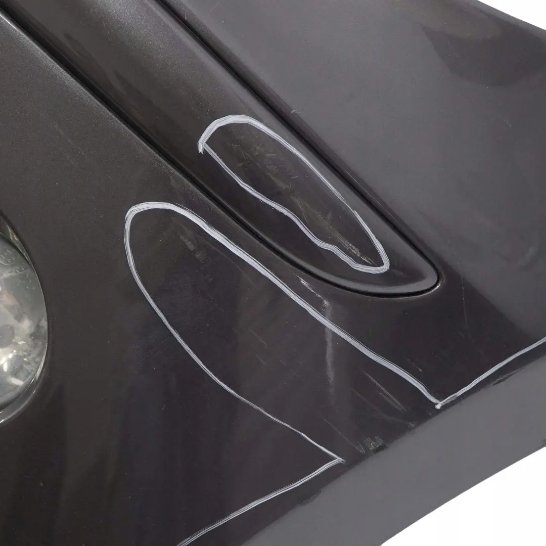 BMW 1 Series E87 3 Complete Front Bumper Trim Panel Sparkling Graphite Metallic - SKU 0032635-SG3 - Part number 0032635