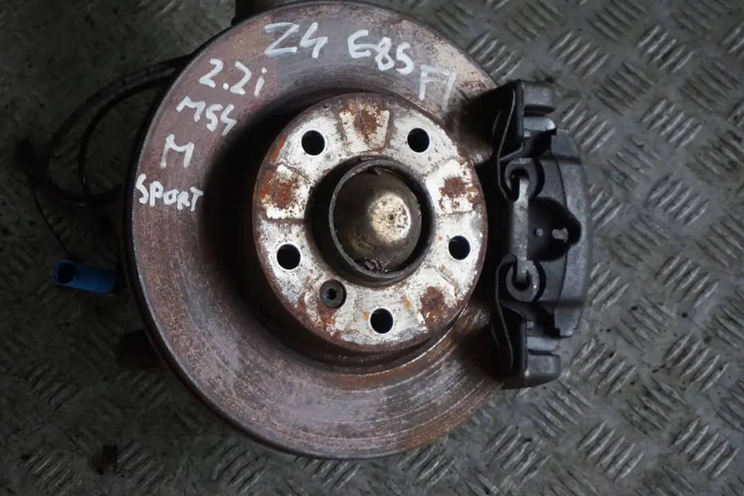 Suspensión Delantera Izquierda Freno Disco Eje para BMW Z4 E85 2.2i M Sport con número de pieza 6761893 BMW Z4 E85 2.2i M Sport Suspensión Delantera Izquierda Freno Disco Eje - SKU 6761895 - Número de pieza 6761893