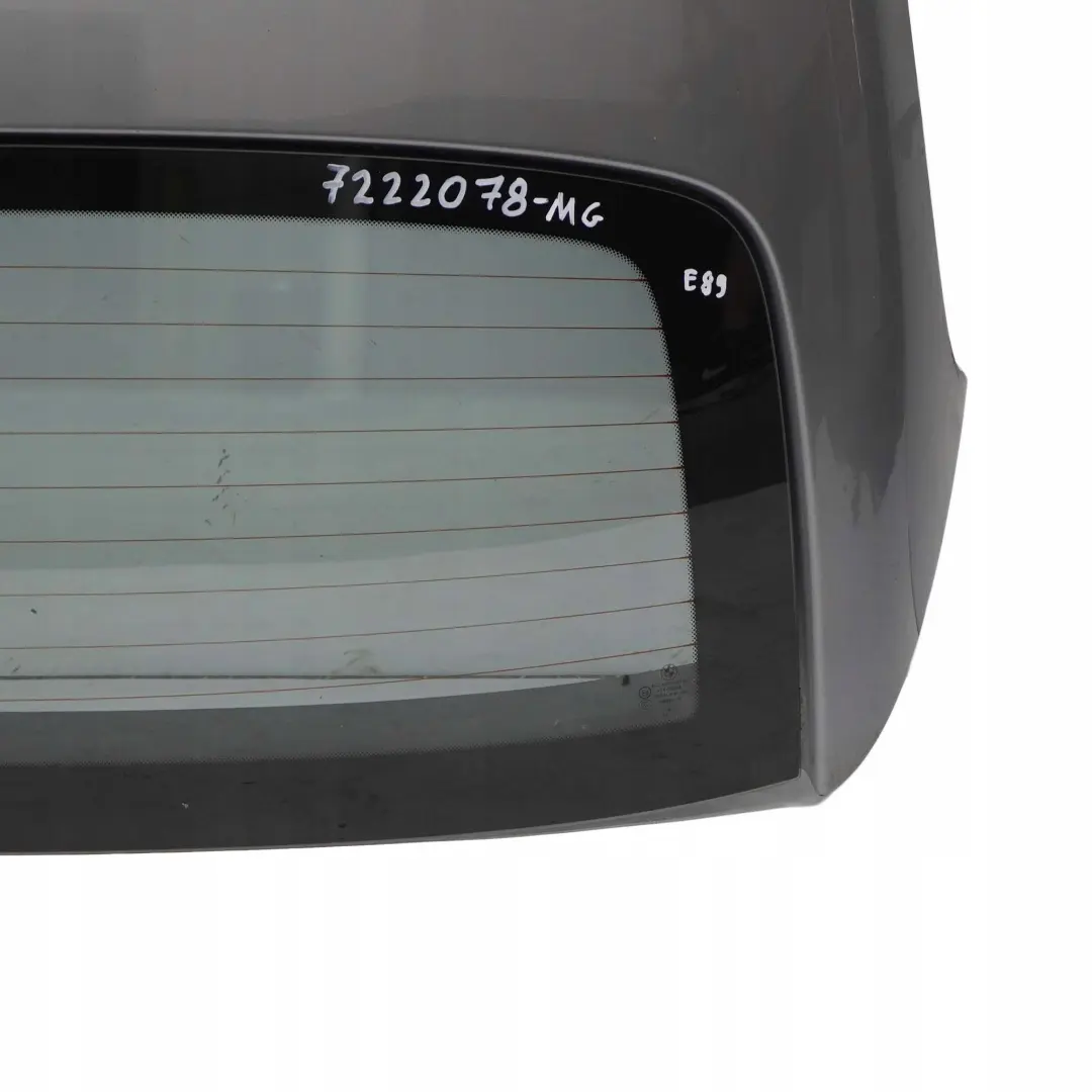Techo Trasero Plegable Hardtop Techo Shell Ventana Mineralgrau Gris B39 para BMW E89 con número de pieza 7222078 BMW E89 Techo Trasero Plegable Hardtop Techo Shell Ventana Mineralgrau Gris B39 - SKU 7222078-MG - Número de pieza 7222078