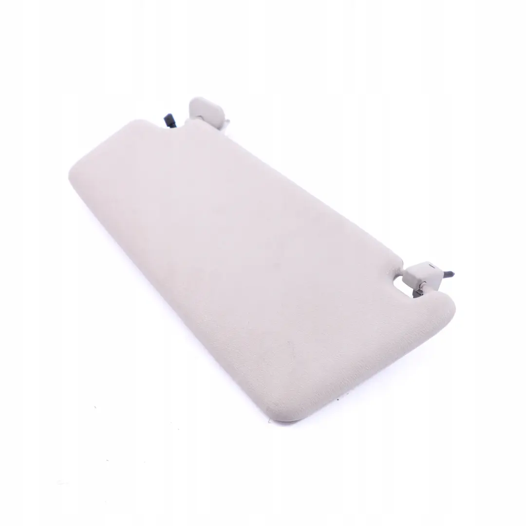 BMW E65 E66 Sun Visor Lamp Light Cover Right O/S Leather Steingrau Grey - SKU 7017792-1 - Part number 7017792