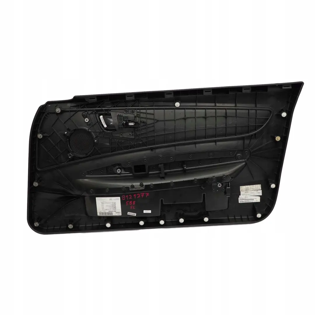 Gauche Tissu Pearlpoint Anthracite pour BMW 1 Serie E88 Cabriolet Porte avant à propos du numéro de pièce 9121277 BMW 1 Serie E88 Cabriolet Porte avant Gauche Tissu Pearlpoint Anthracite - SKU 9121277 - Numéro de pièce 9121277