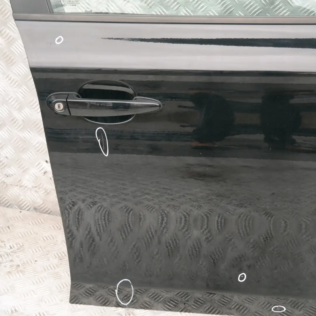 BMW 1 er E87 E87 LCI Beifahrer Tür vorne rechts Schwarz 2 - SKU 7191012-SCH8 - Teilenummer 41517191012