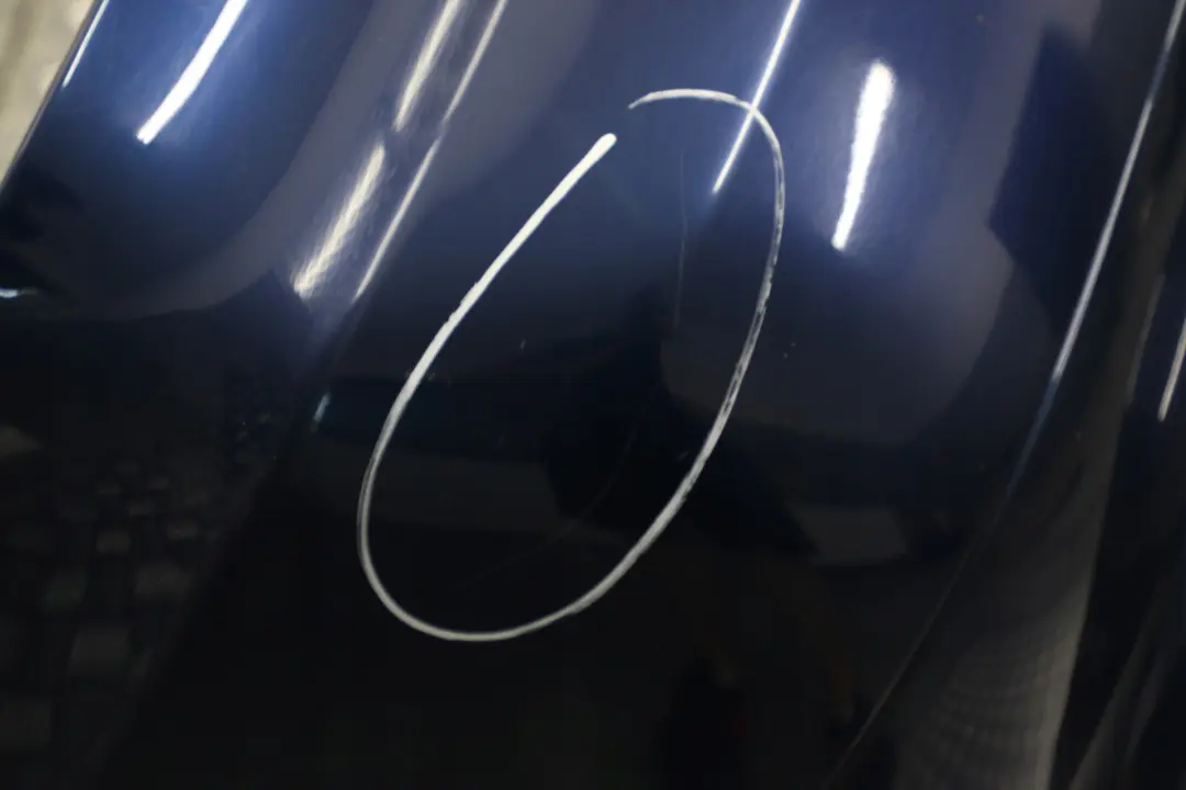 Zderzak tylny tył pdc Mysticblau do BMW E61 o numerze 0306983 BMW E61 Zderzak tylny tył pdc Mysticblau - SKU 0306983-MYS - Numer Części 0306983