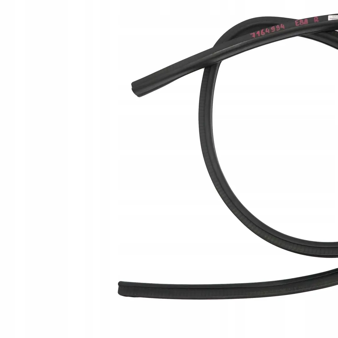 BMW 1 Series E88 Cabrio Door Weatherstrip Strip Seal Gasket Right O/S - SKU 7164994 - Part number 7164994