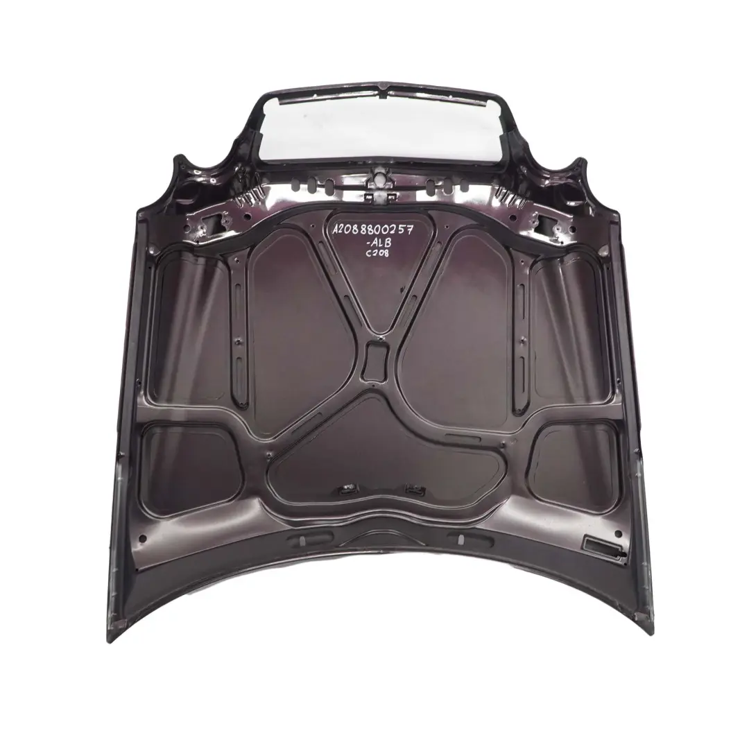 W208 Maska Pokrywa Silnika Almandine Black Metallic - 182 do Mercedes o numerze A2088800257 Mercedes W208 Maska Pokrywa Silnika Almandine Black Metallic - 182 - SKU A2088800257-ALB - Numer Części A2088800257