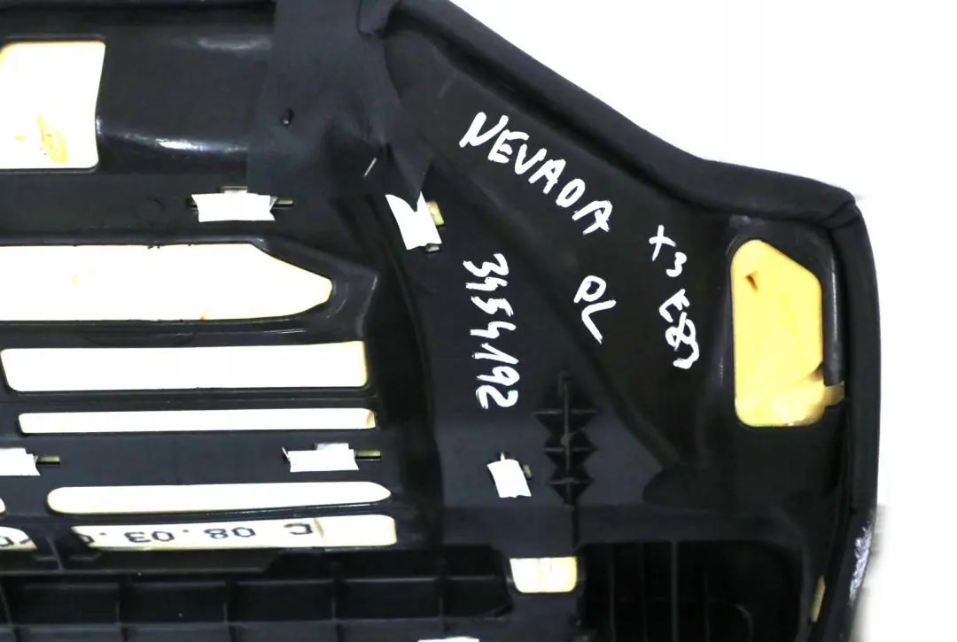 Cuero Negro Interior Asiento Trasero Sofa Banco Base para BMW E83 LCI con número de pieza 3454192 BMW E83 LCI Cuero Negro Interior Asiento Trasero Sofa Banco Base - SKU 3454192 - Número de pieza 3454192