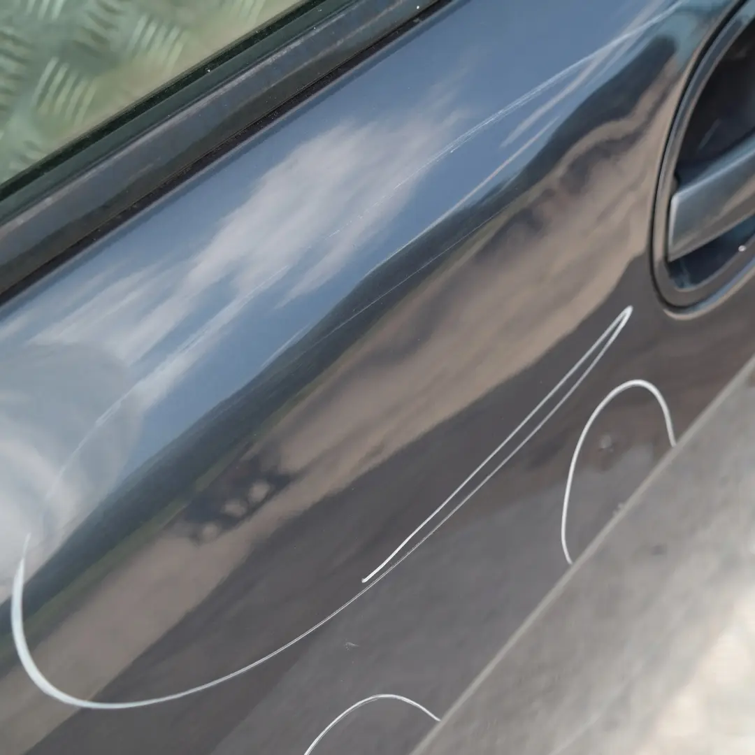 BMW 7 er E65 E66 Fahrerseite Tür vorne links Toledoblau Blau Metallic 482 - SKU 7202081-TDB - Teilenummer 7202081
