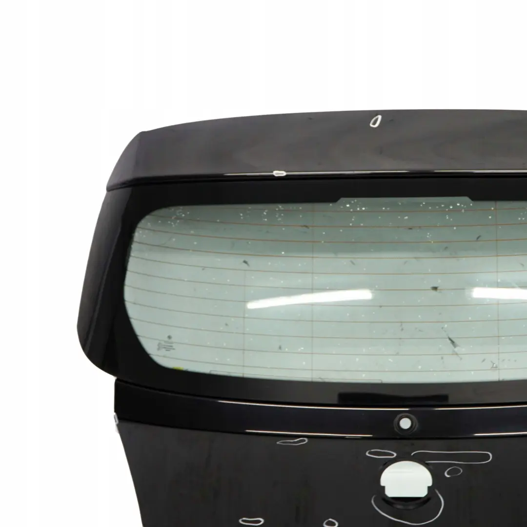  Genuine BMW 1 SERIES 1 E81 E87 E87N Trunk Lid Tailgate Boot Lid Black Schwarz 2 - SKU 7133898-SCH1 - Part number 7133898