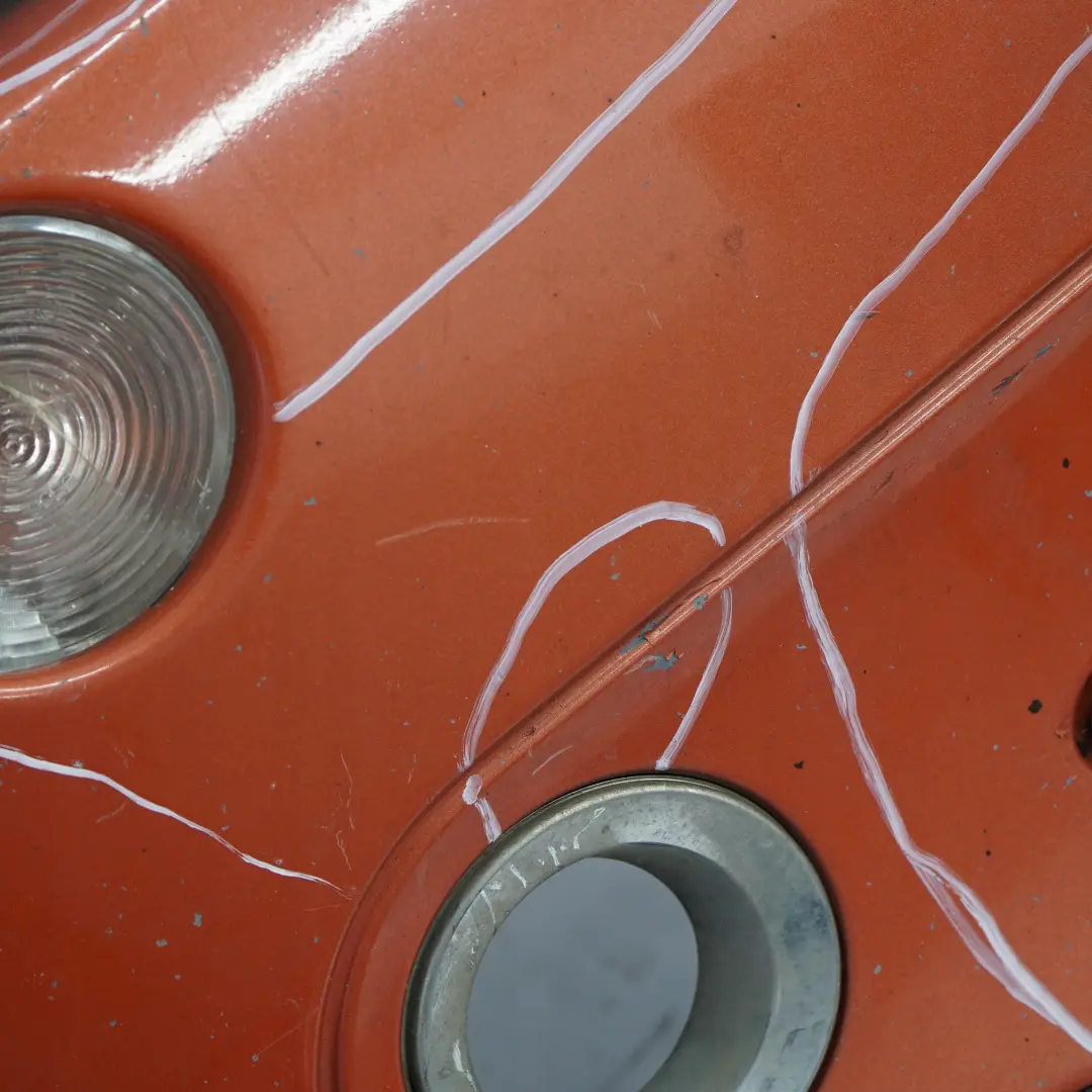 Mini Cooper One R50 R52 Cabrio Complete Front Bumper Panel Hot Orange Metallic - SKU 0308998-HOT - Part number 0308998