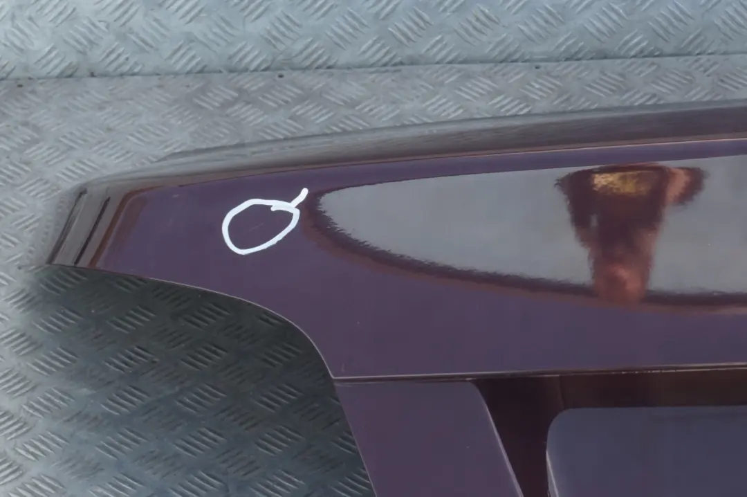 Trunk Boot Lid Tailgate Barberarot Barbera Red Metallic A39 to BMW 5 Series E60 LCI with Part number 7168761 BMW 5 Series E60 LCI Trunk Boot Lid Tailgate Barberarot Barbera Red Metallic A39 - SKU 7168761-BAR - Part number 7168761