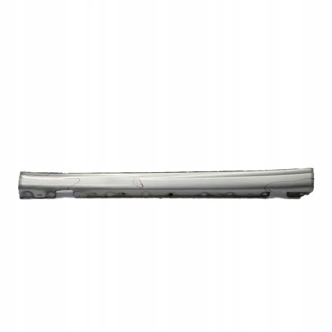 Mercedes-Benz C CL203 W203 Sill Side Cover Skirt Left N/S Brilliant Silver - SKU A2036980554-BRS - Part number A2036980554