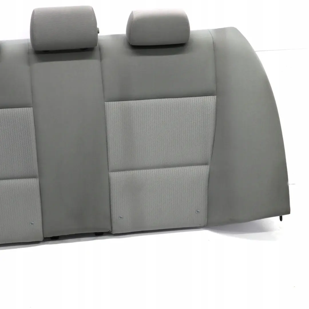 Asiento Trasero Respaldo Cubierta Tela Gris Vertex para BMW E90 LCI con número de pieza 7212262 BMW E90 LCI Asiento Trasero Respaldo Cubierta Tela Gris Vertex - SKU 7212262 - Número de pieza 7212262