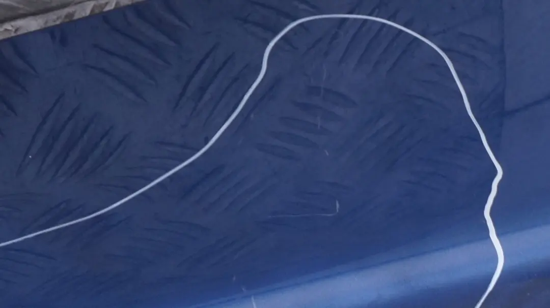 BMW 3 Series 3 E90 E91 Sill Strip Side Trim Skirt Left N/S Montegoblau Blue - SKU 0032951-MTB3 - Part number 0032951