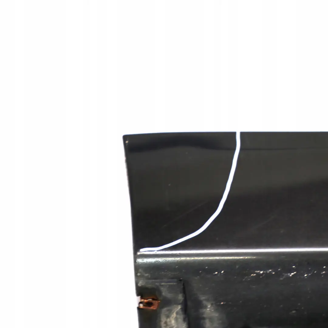 BMW 7 Series E66 Long Door Sill Cover Skirt Left N/S Black Sapphire - 475 - SKU 0395479-BS - Part number 0395479