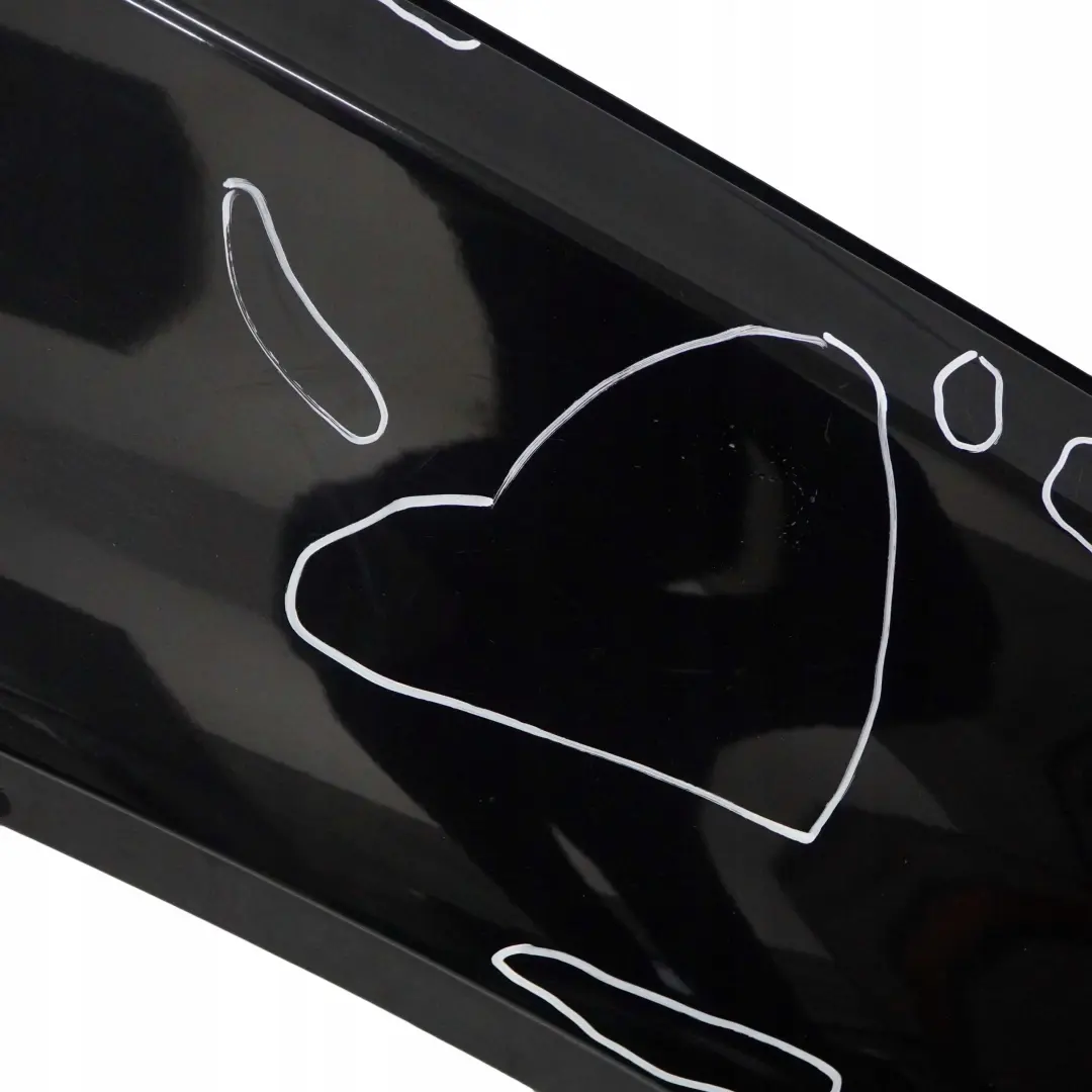 Side Panel Wing Fender Front Right O/S Black Sapphire BMW X5 Series 5 E53 - SKU 7000386-BS5 - Part number 7000386