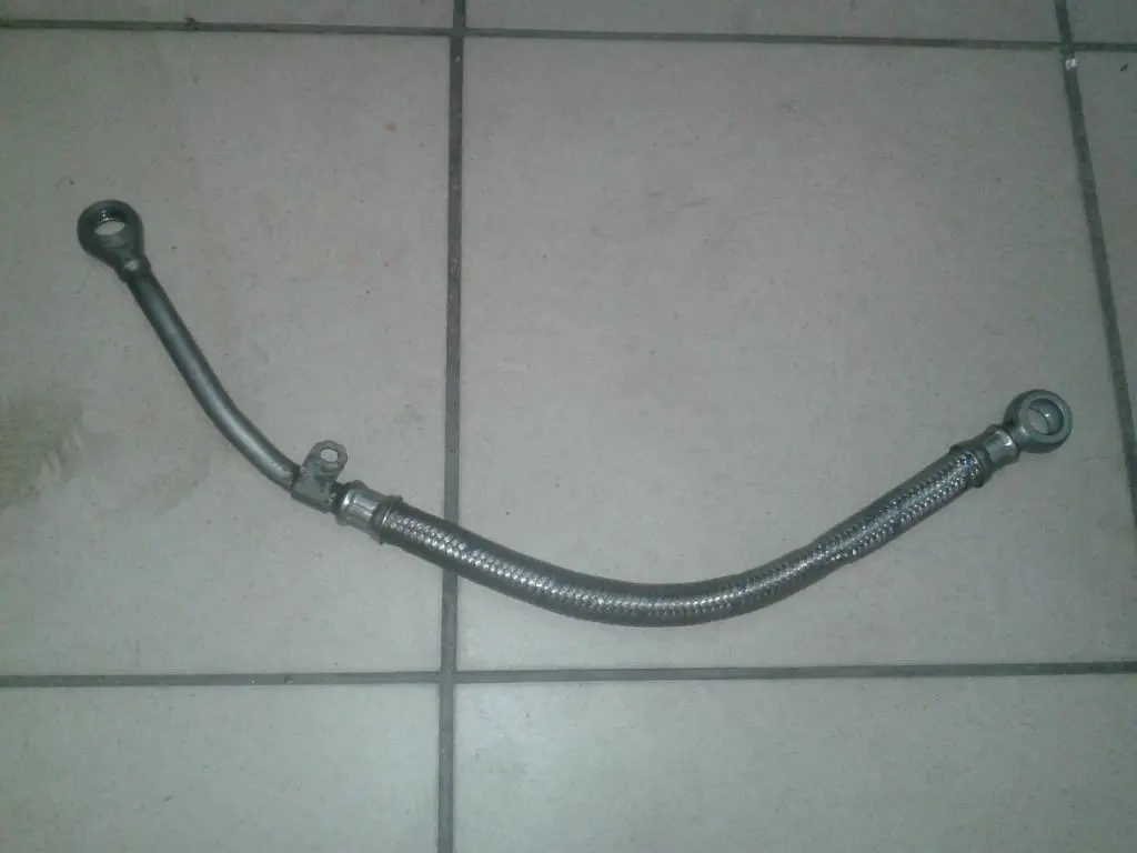 BMW 5 6 SERIES E60 E61N M5 E63 M6 Transmission oil cooler line return - SKU 2283113 - Part number 17222283113