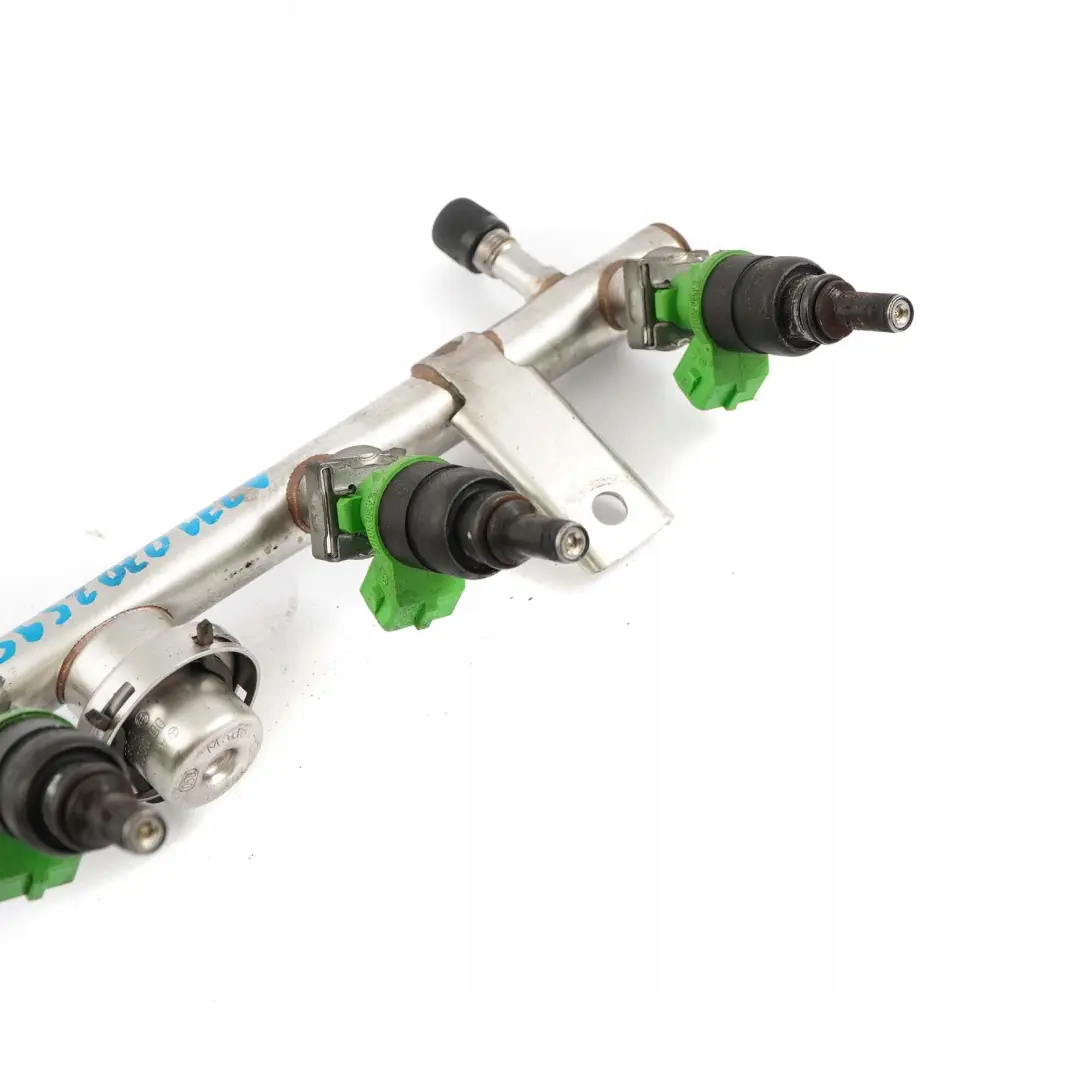 Mercedes-Benz Clase C E W203 W211 Kompressor M271 Gasolina Inyector Rail para con número de pieza A2710702595 Mercedes-Benz Clase C E W203 W211 Kompressor M271 Gasolina Inyector Rail - SKU A2710702595 - Número de pieza A2710702595