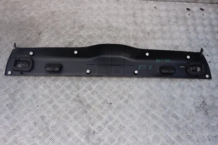 BMW X5 SERIES E53 BOOT TRUNK LID TAILGATE COVER TRIM BLACK 8402194 - SKU 8410386 - Part number 8410386