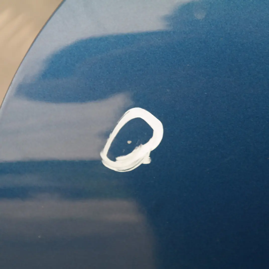 Mini Clubman R55 Clubdoor Porta Posteriore Destra Fulmine Blu - A63 - SKU 7312189-LB - Numero di parte 7312189
