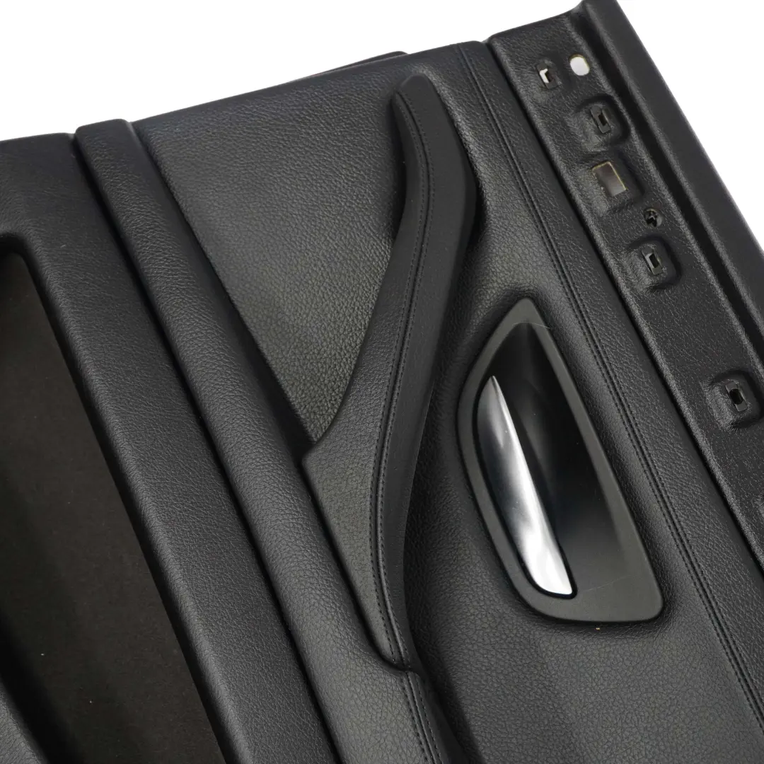 BMW 5 Reihe F10 F11 Türverkleidung Türpappe Hinten Rechts Leder Schwarz - SKU 7273280 - Teilenummer 7273280